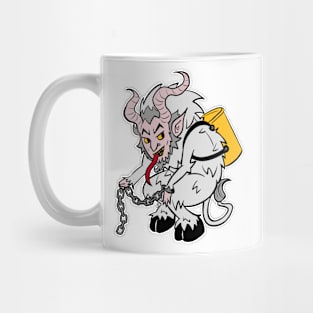 Krampus in Light Grey Mug